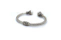 Bali Twist Bangle- White Pearl