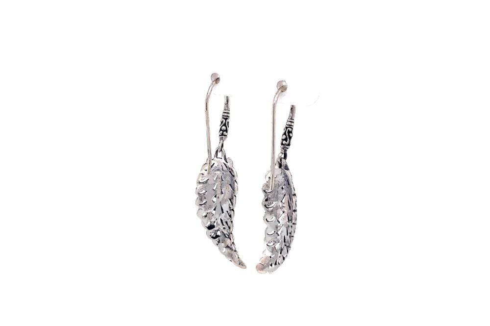 Pecan Leaf Earrings