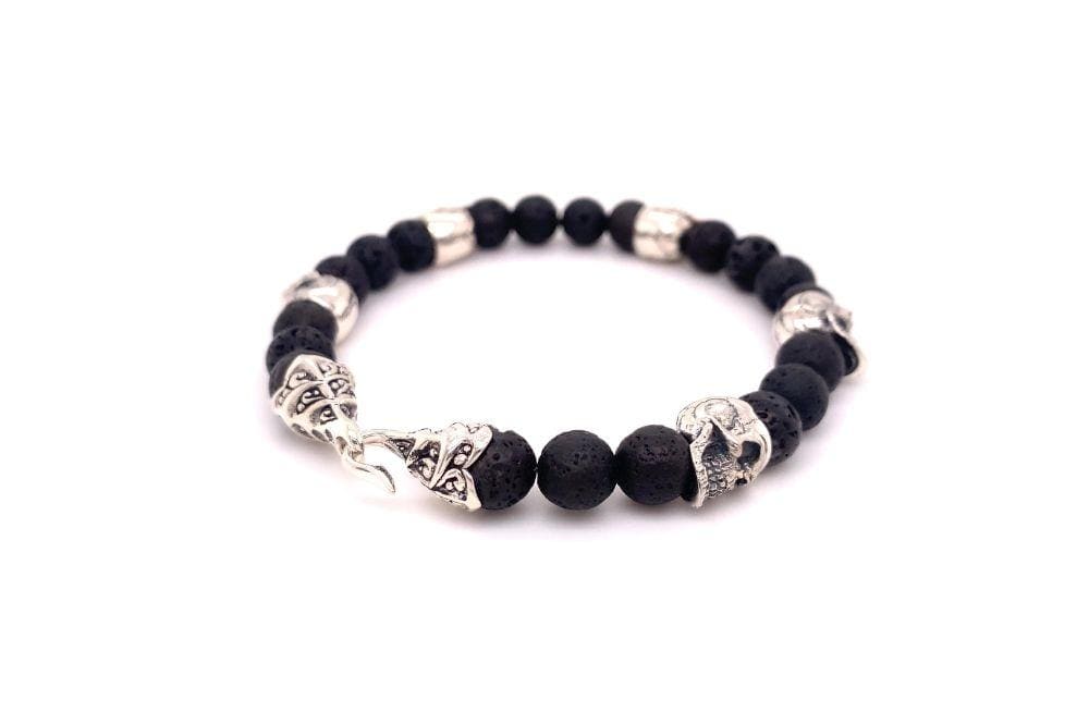 Skulls And Lava Bracelet