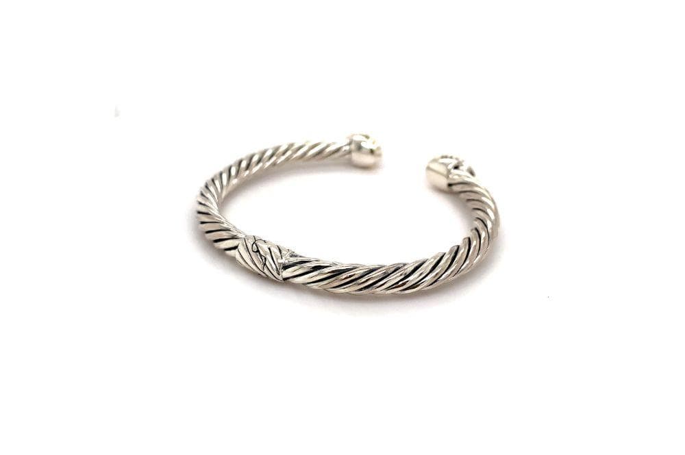 Pave Diamond Cable Bangle