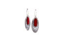 Bliss Earrings- Coral