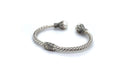Bali Twist Bangle- White Pearl
