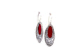 Bliss Earrings- Coral