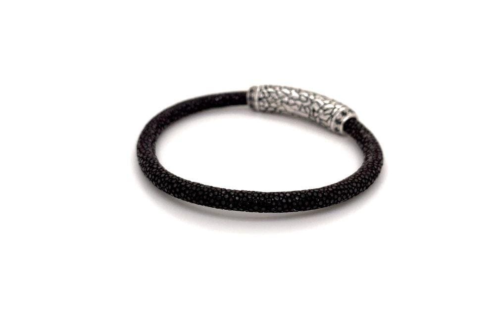 Stingray Leather Bracelet- Brown