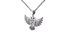Owl Pendant- Amethyst