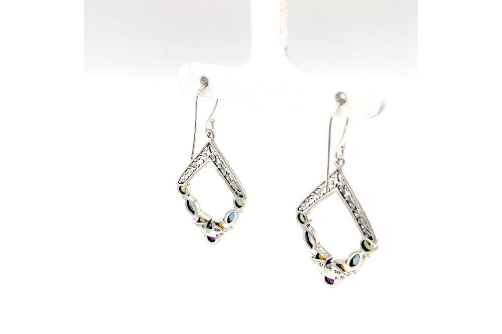 Riviera Filigree Earrings- Multi