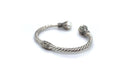 Bali Twist Bangle- White Pearl
