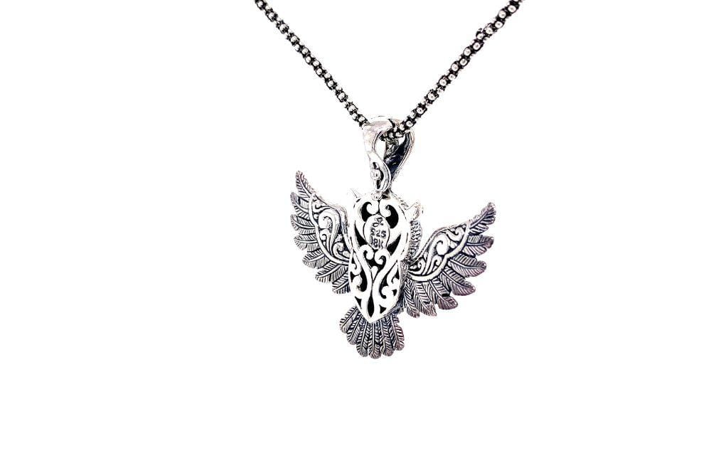 Owl Pendant- Amethyst