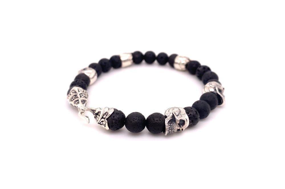 Skulls And Lava Bracelet