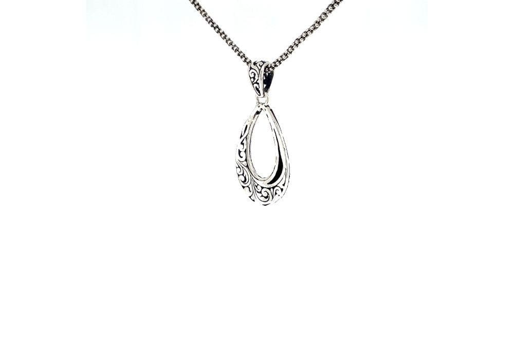 Embrace Pendant- Black Shell