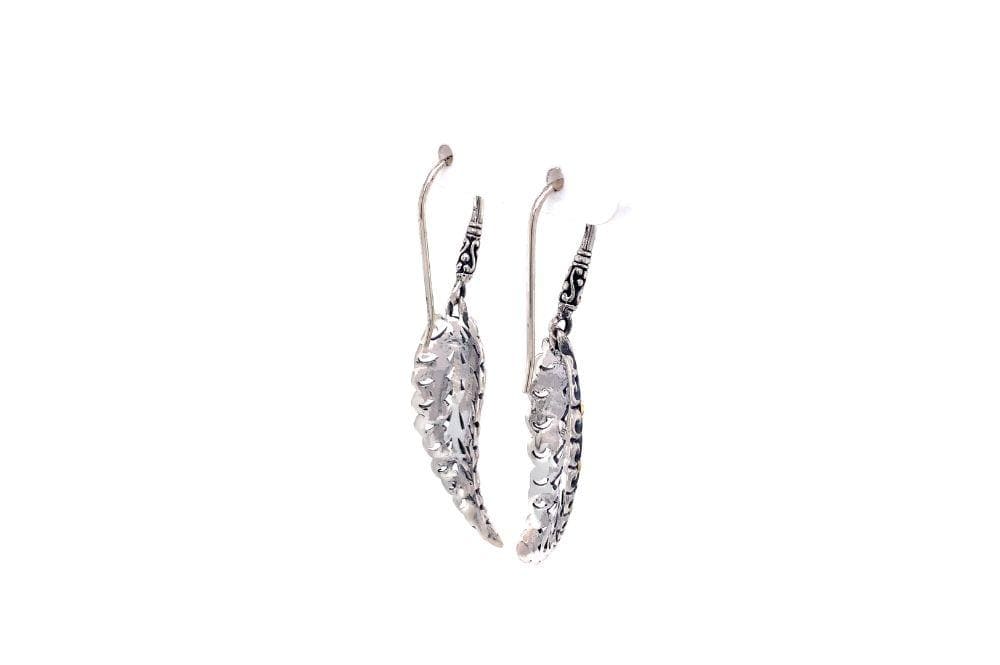 Pecan Leaf Earrings