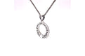 Ubud Pendant- Black Spinel