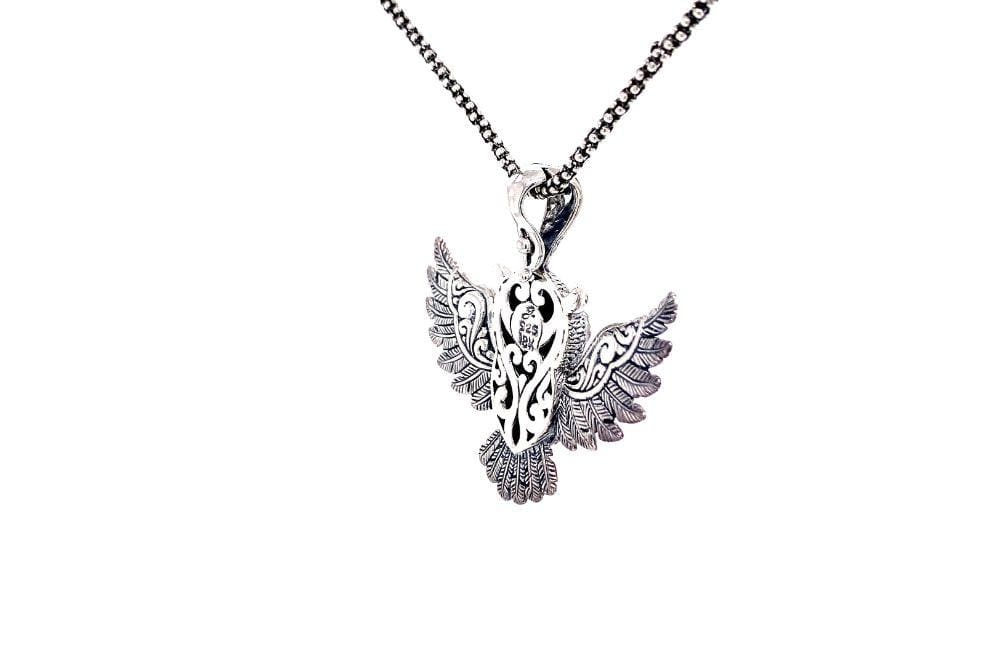 Owl Pendant- Amethyst