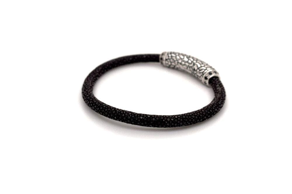 Stingray Leather Bracelet- Brown