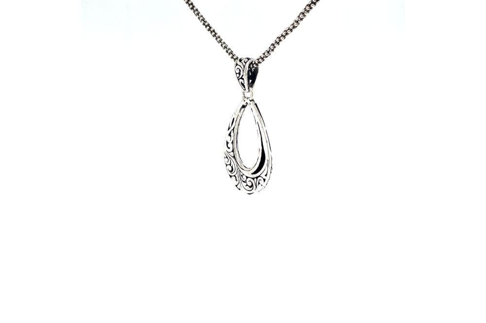 Embrace Pendant- Black Shell