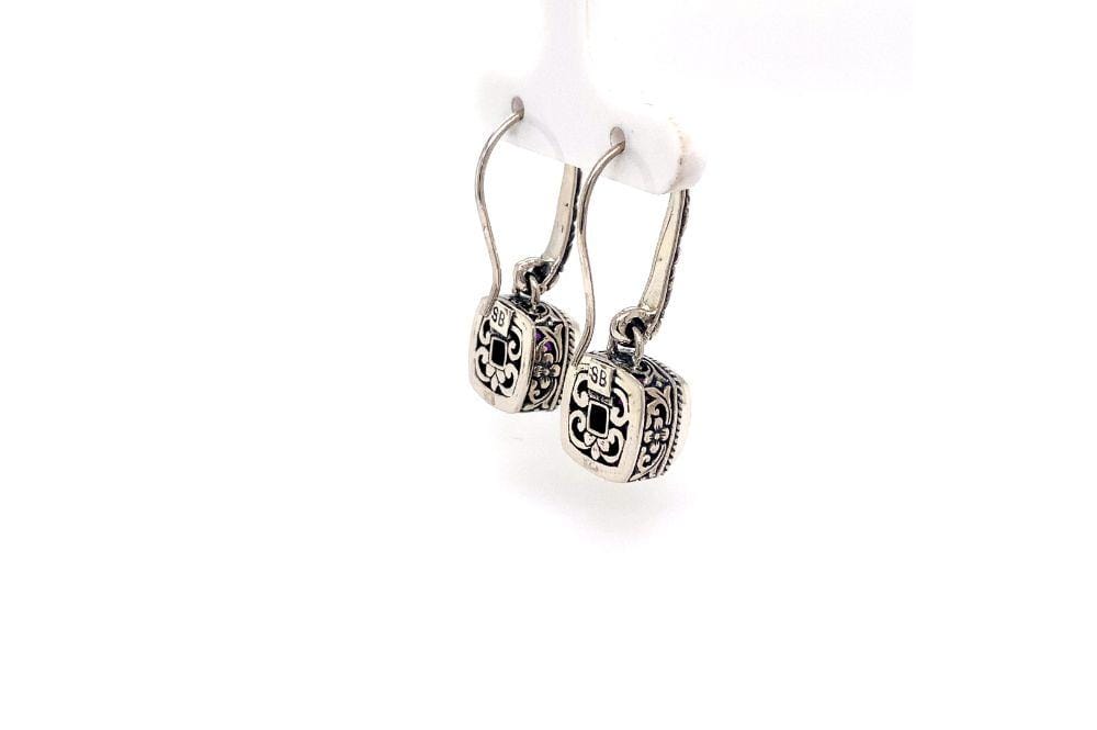 Honesty Earrings- Amethyst