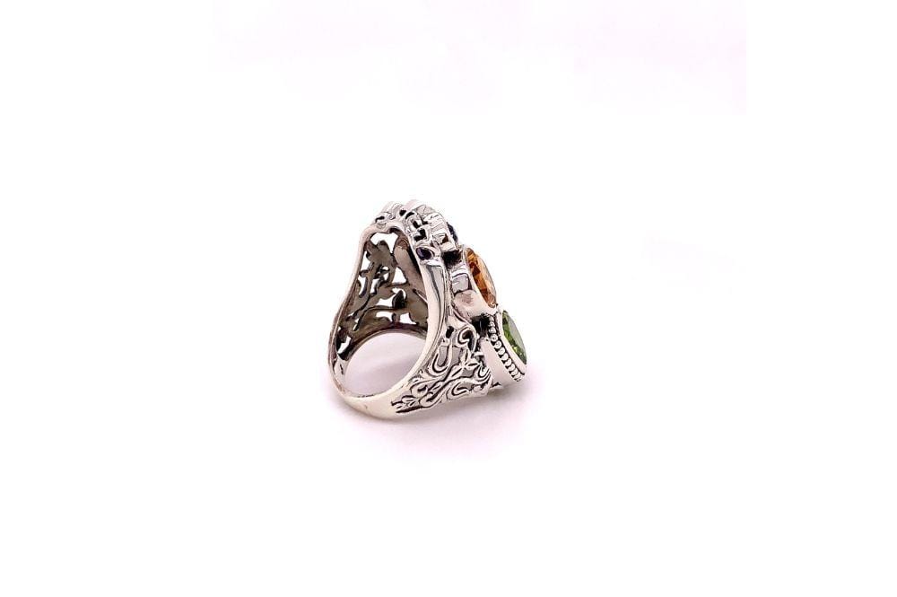 Madeira Ring- Multi Gemstones