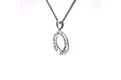 Ubud Pendant- Black Spinel