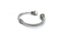 Bali Twist Bangle- White Pearl