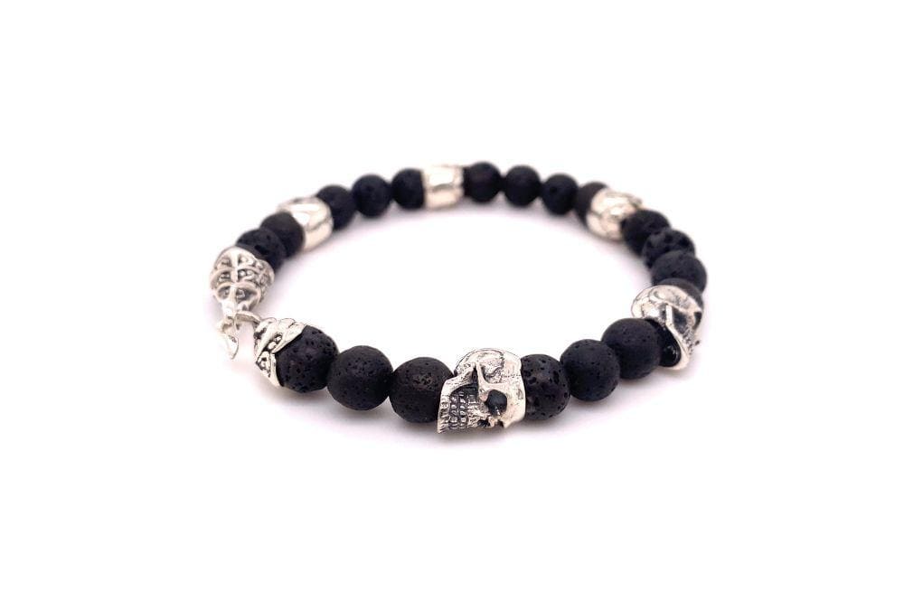 Skulls And Lava Bracelet