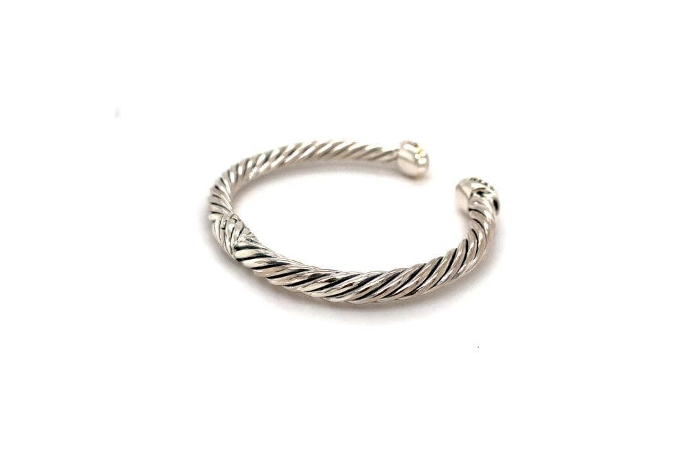 Pave Diamond Cable Bangle