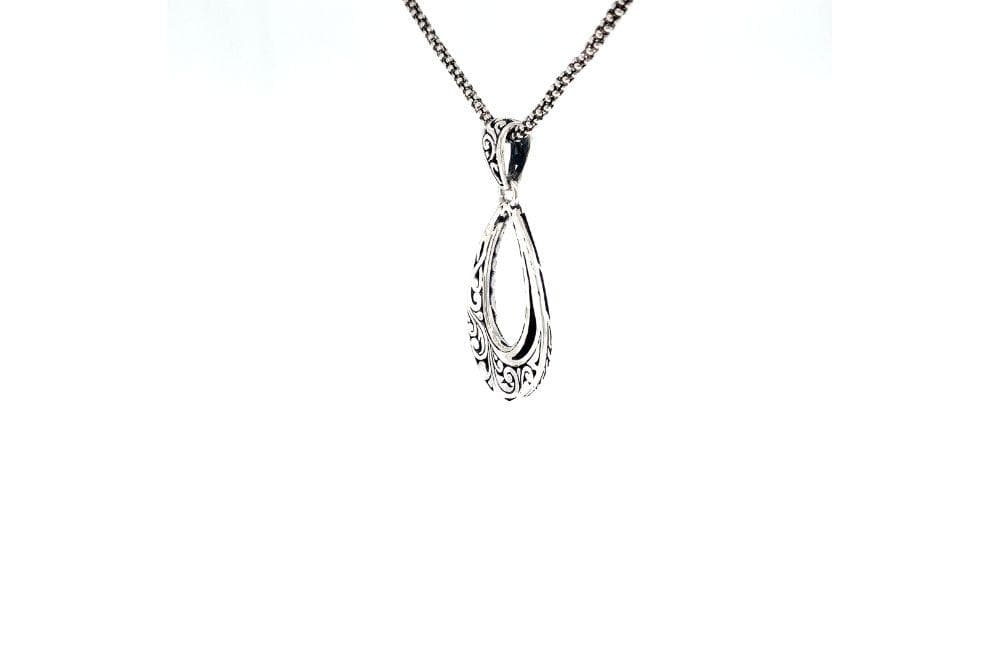 Embrace Pendant- Black Shell