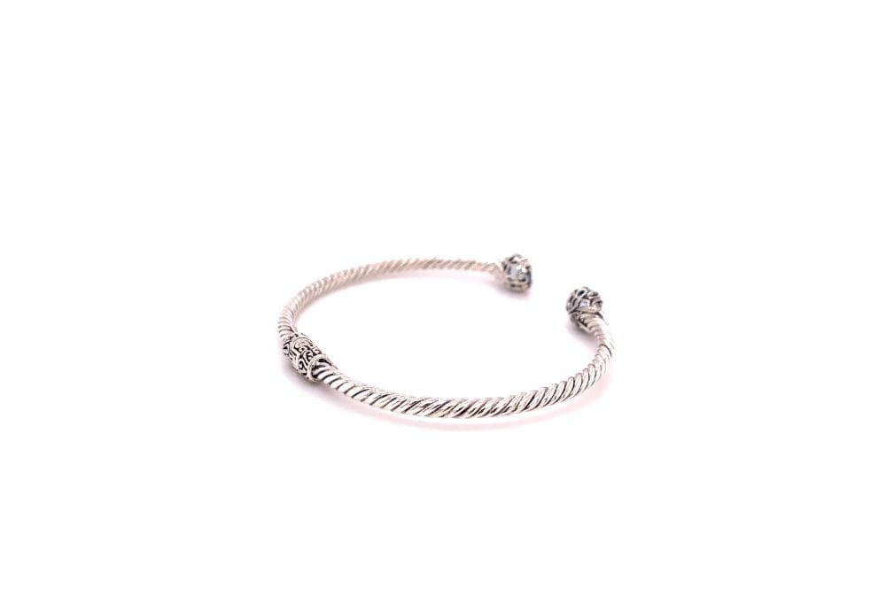 Glow Bangle- Blue Topaz