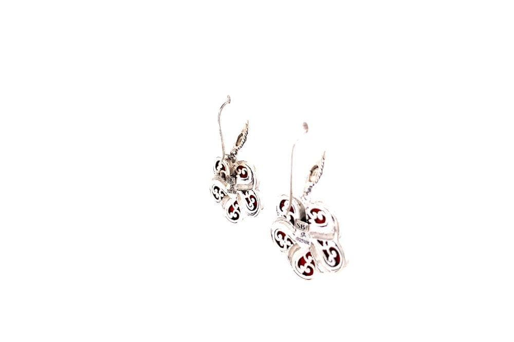 Sumba Earrings- Coral
