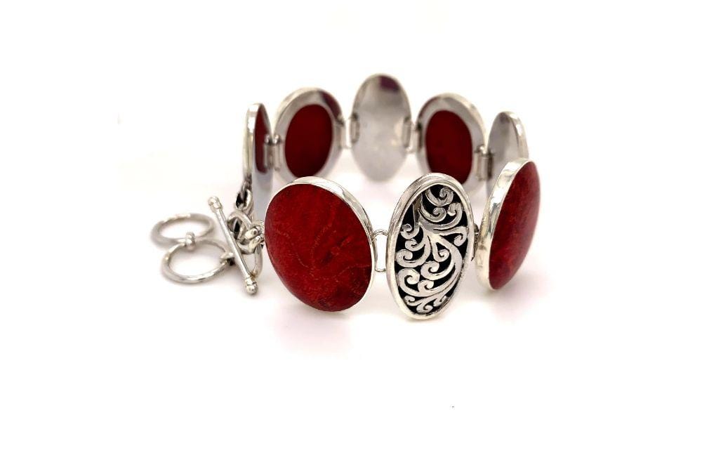 Expression Bracelet- Coral