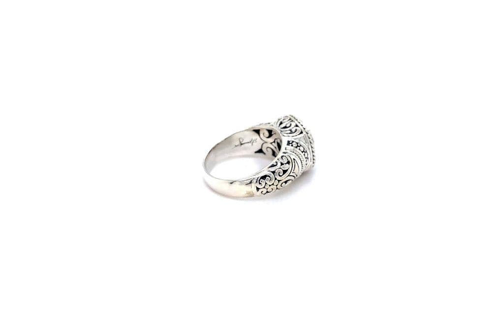 Honesty Ring- Blue Topaz