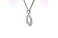 Ubud Pendant- Black Spinel