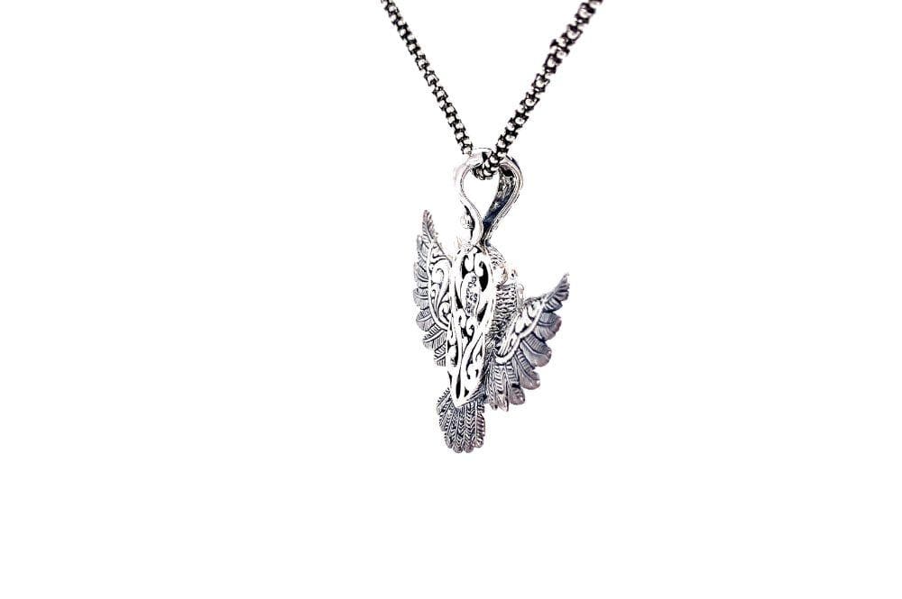 Owl Pendant- Amethyst