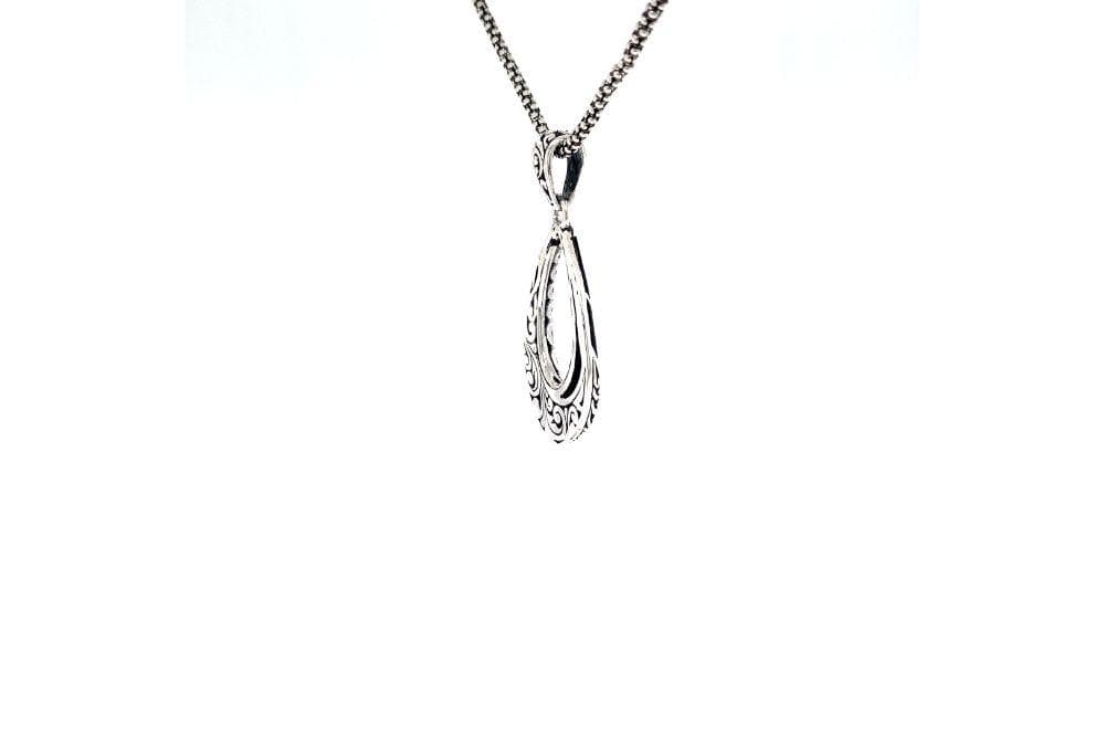 Embrace Pendant- Black Shell