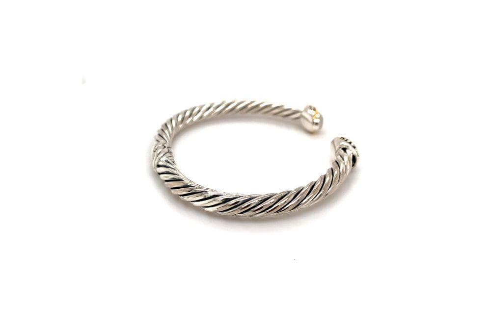 Pave Diamond Cable Bangle
