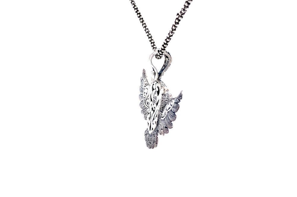 Owl Pendant- Amethyst