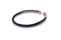 Latitude Bracelet- Black Leather