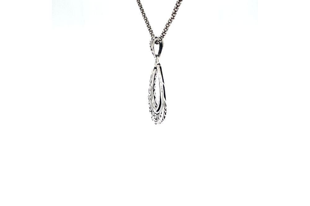 Embrace Pendant- Black Shell