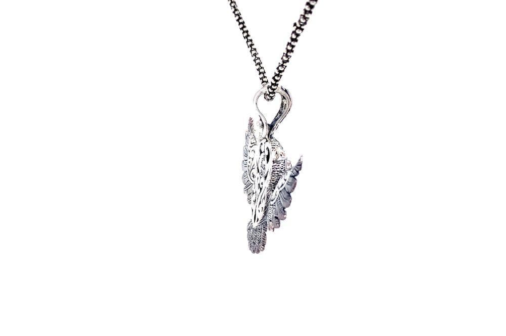 Owl Pendant- Amethyst