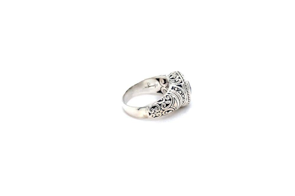 Honesty Ring- Blue Topaz