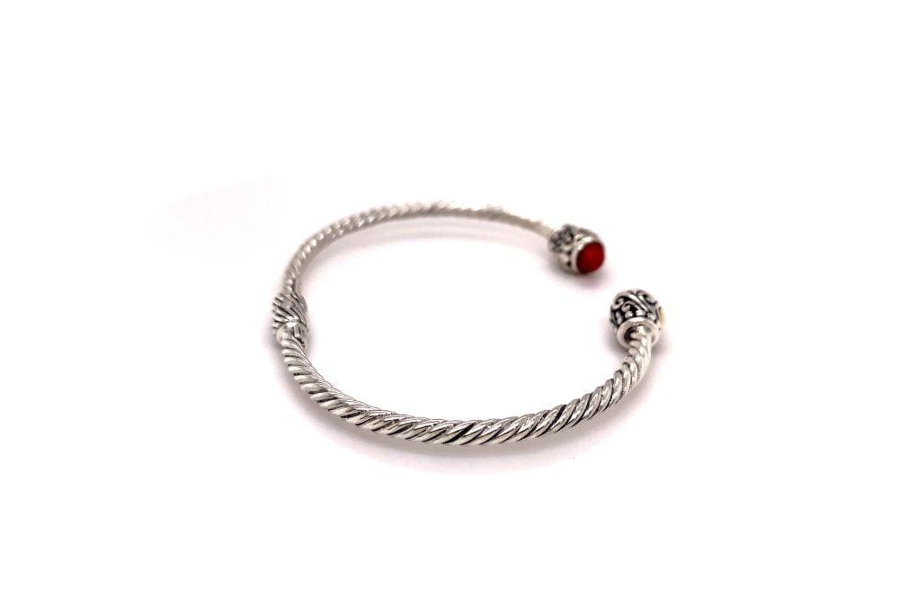 Sienna Bangle- Coral