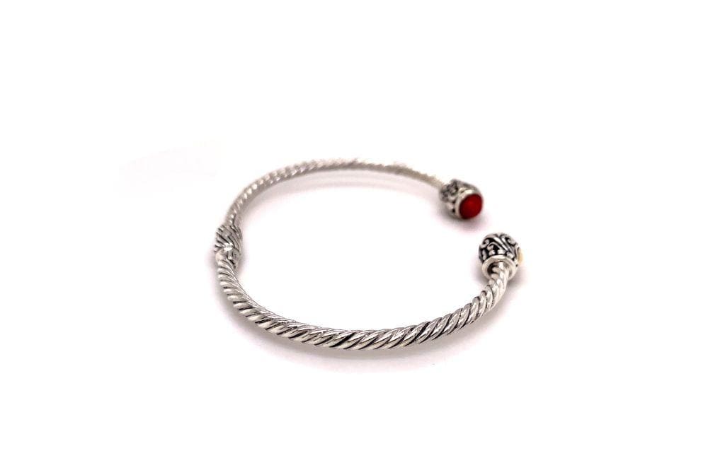 Sienna Bangle- Coral