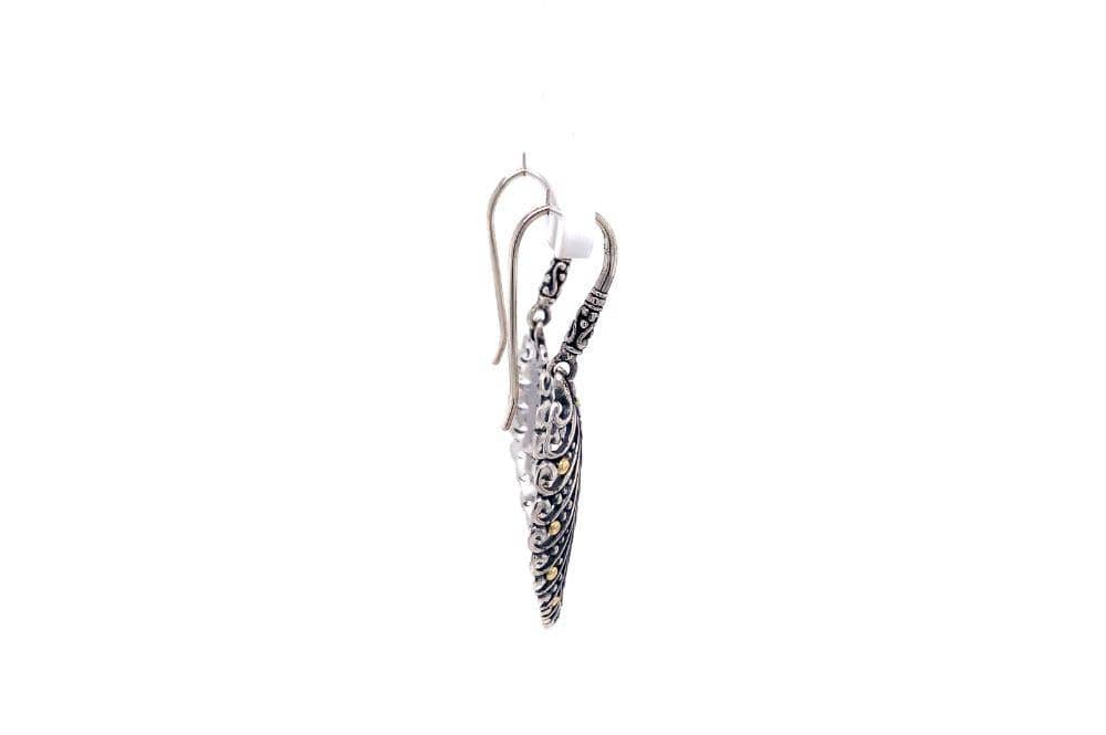 Pecan Leaf Earrings