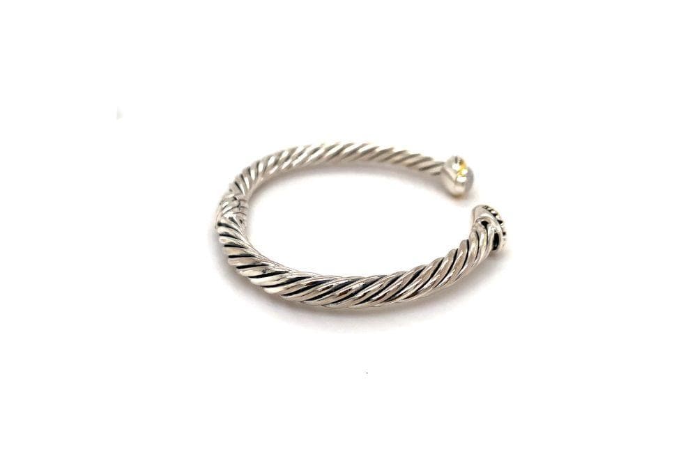 Pave Diamond Cable Bangle