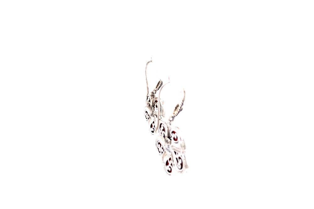 Sumba Earrings- Coral