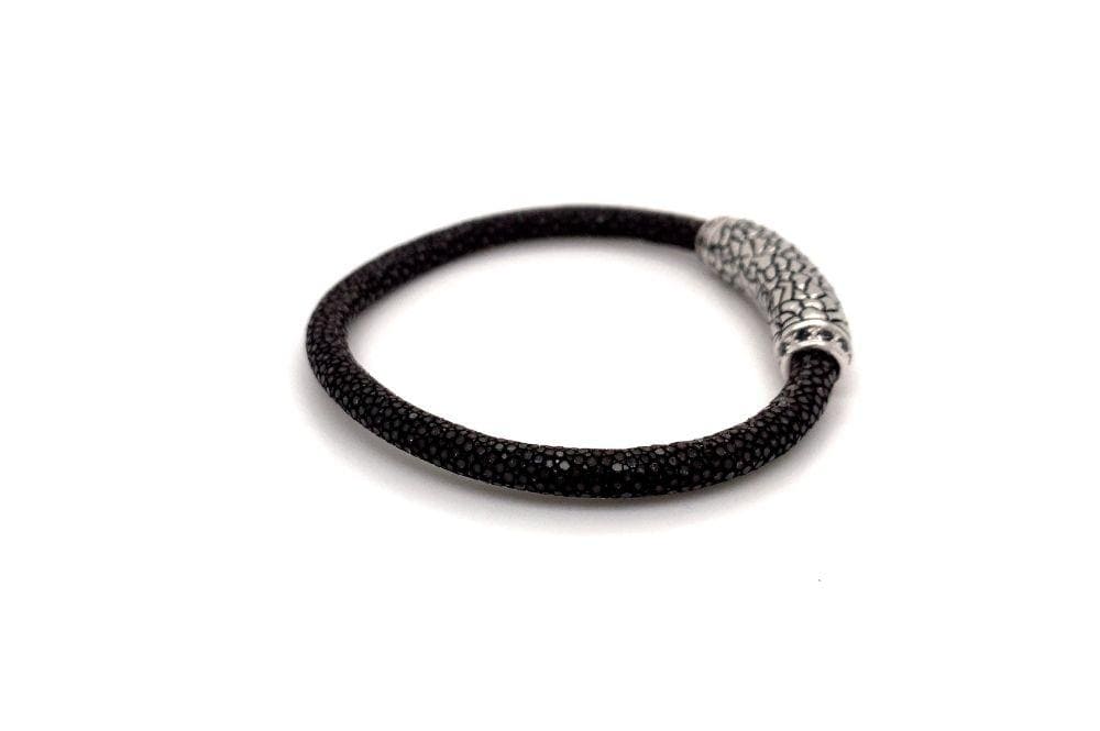 Stingray Leather Bracelet- Brown