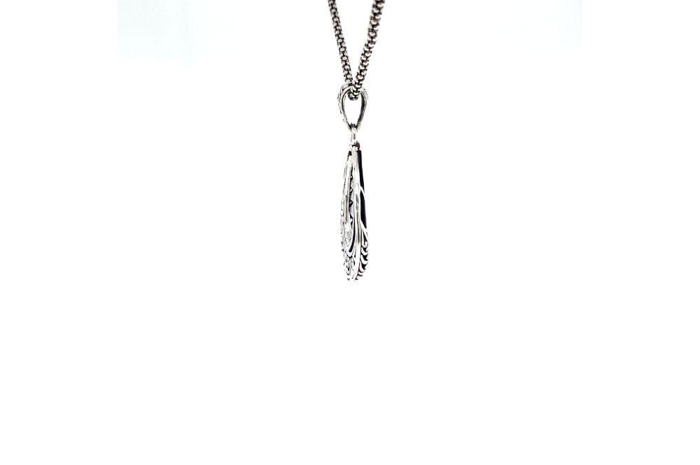 Embrace Pendant- Black Shell