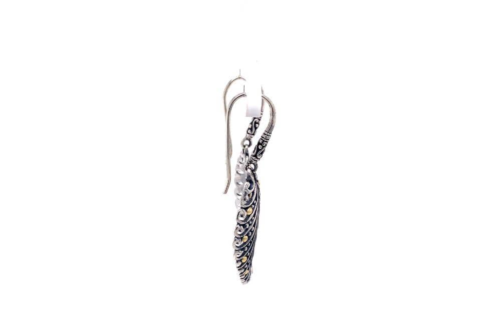 Pecan Leaf Earrings