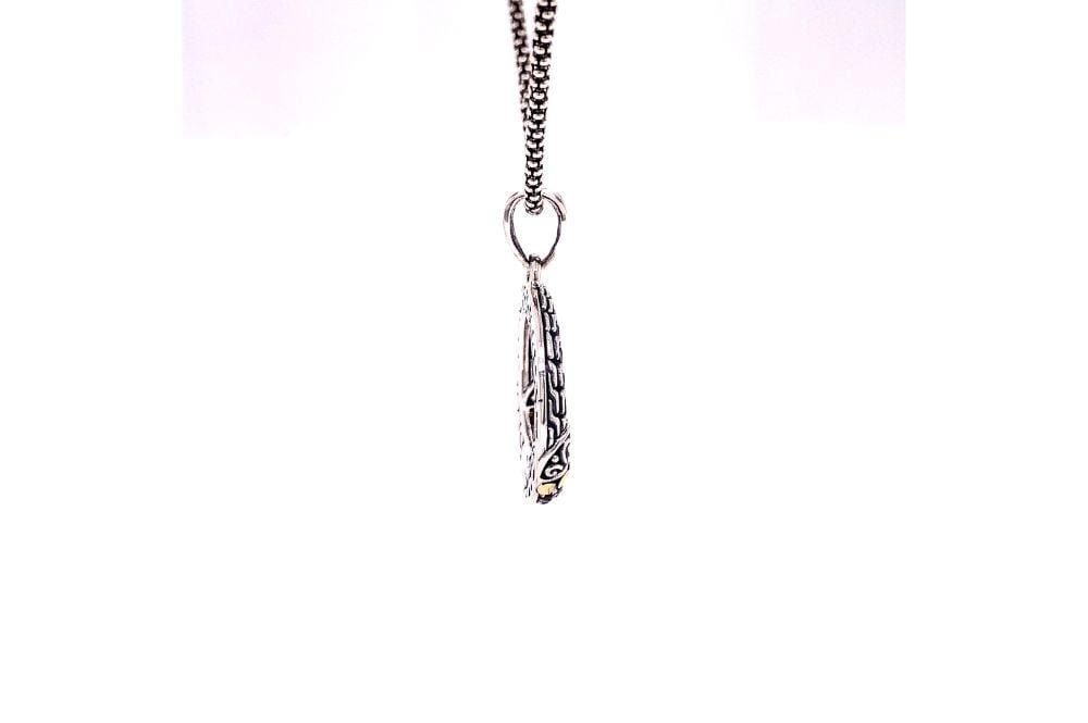 Ubud Pendant- Black Spinel