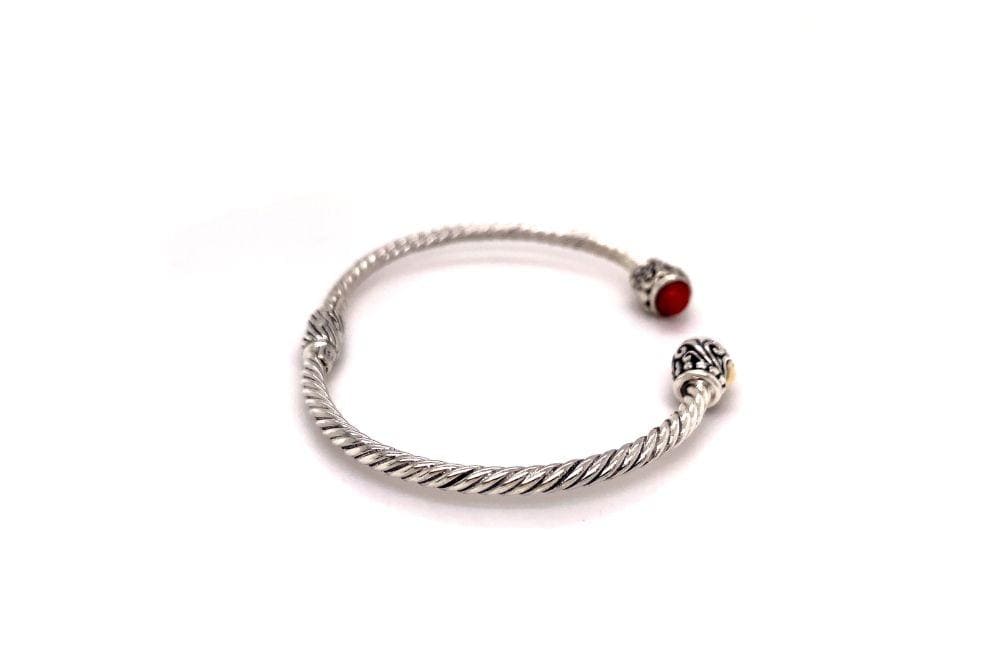 Sienna Bangle- Coral