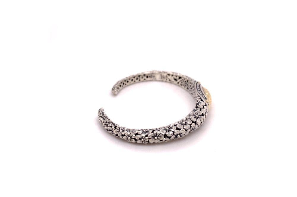 Ijen Bangle- Silver And Gold